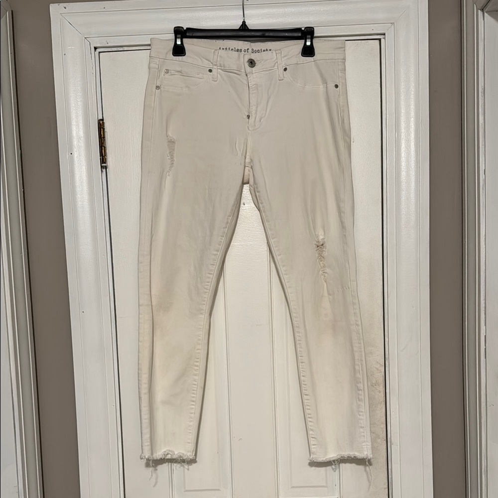 Women’s Classic White Skinny Jeans